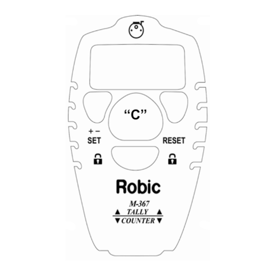 Robic M367 Operating Instructions
