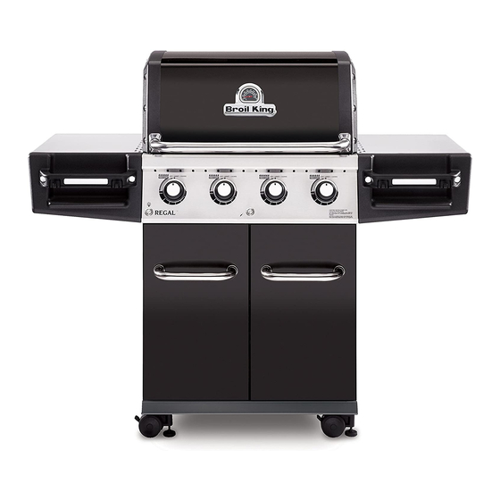 Onward Broil King REGAL 420 Assembly Manual & Parts List