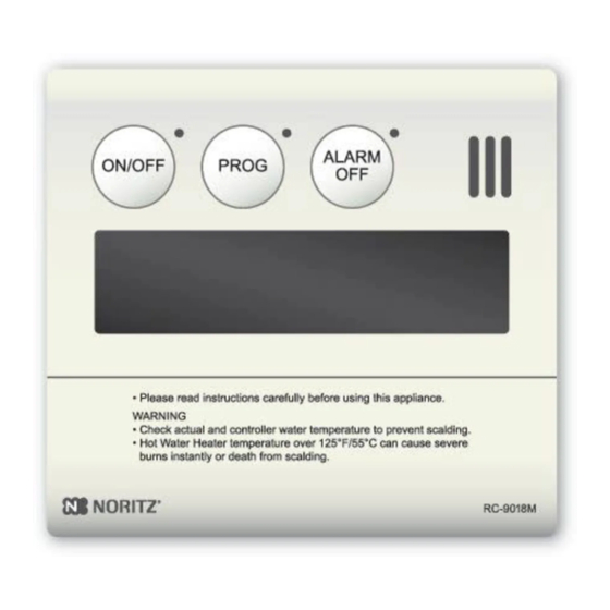 Noritz RC-9018M Manuals