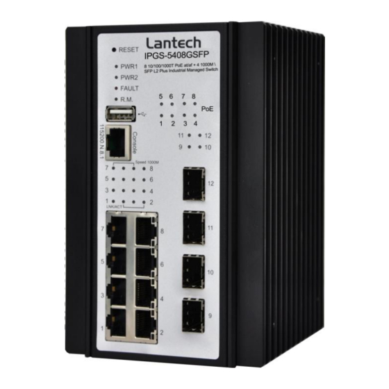 Lantech IPGS-3 Series User Manual