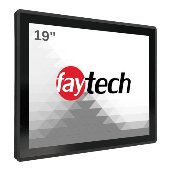 Faytech FT27I5CAPOB Manual