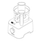 Food Processor Kenwood MultiPro Compact+ FDM313SS Instructions Manual