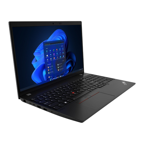 Lenovo L15 Quick Start Manual