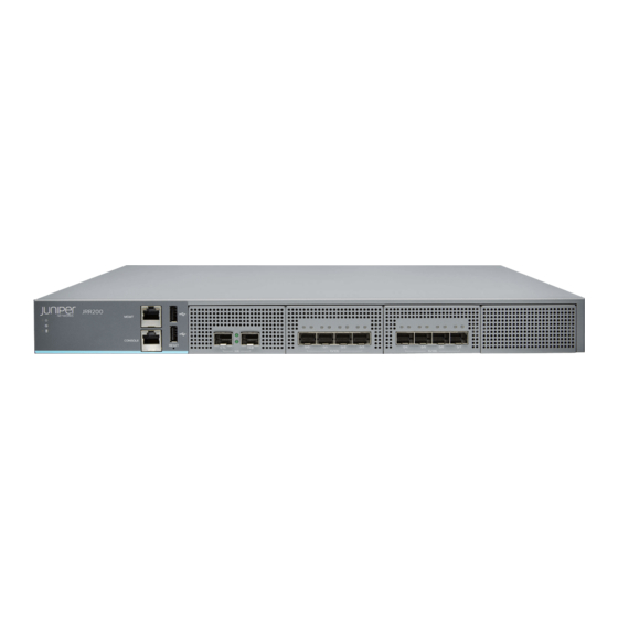 Juniper JRR200 Hardware Manual