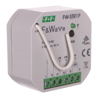 F&F FW-STR1P Manual