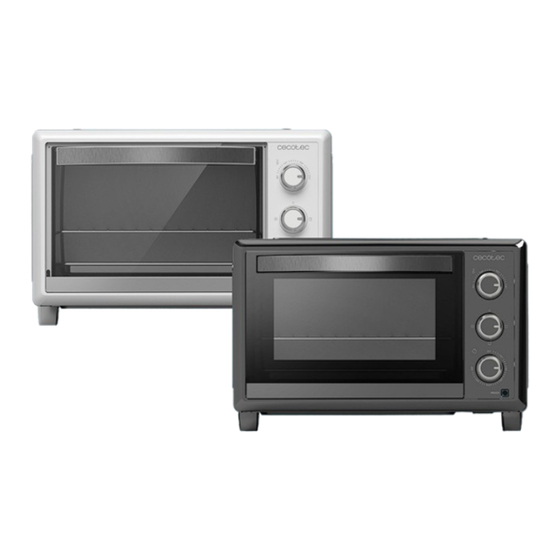 cecotec BAKE&TOAST 2300 WHITE Instruction Manual