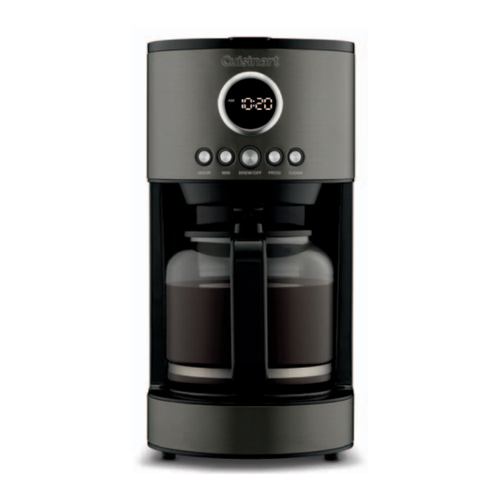 Cuisinart DCC-1220BKSWM Instruction Booklet