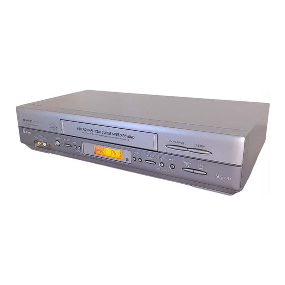 Sharp VC-H730X Operation Manual