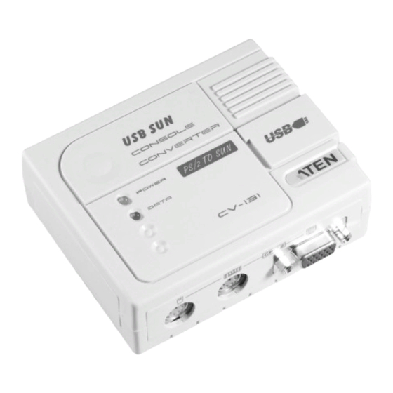 ATEN CV-131 User Manual