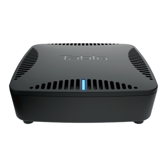 Tablo DUAL Quick Start Manual