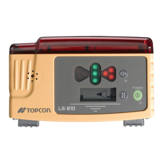 Topcon LS-B10 Instruction Manual
