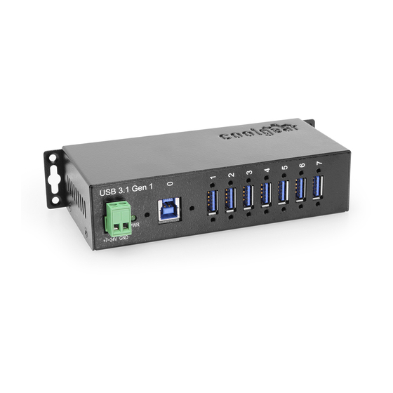 CoolGear USBG-7U3ML Manuals