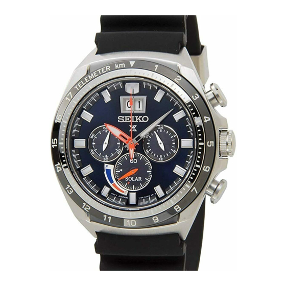 Seiko V192 Instructions Manual