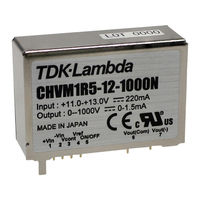 TDK-Lambda CHVM2R6--12-0470NW Instruction Manual