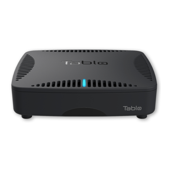 Tablo DUAL Quick Start Manual