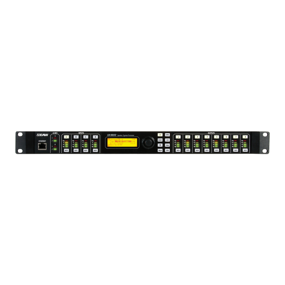 EAW UX8800 Quick Start