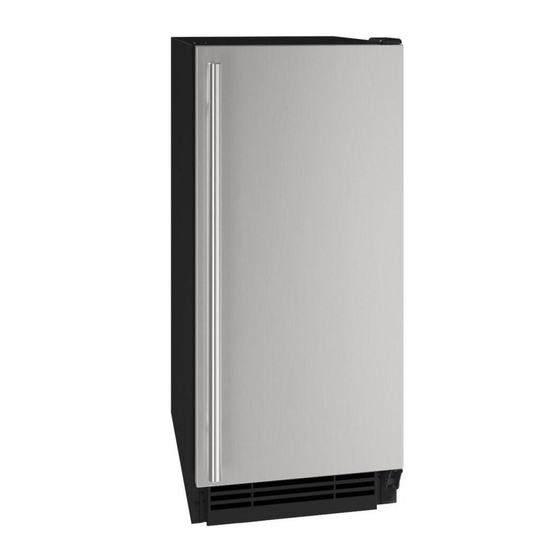 U-Line UHCL115 User Manual & Service Manual
