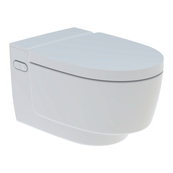 Geberit AQUACLEAN MERA COMFORT User Manual