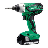 Hikoki WH 18DJL Handling Instructions Manual