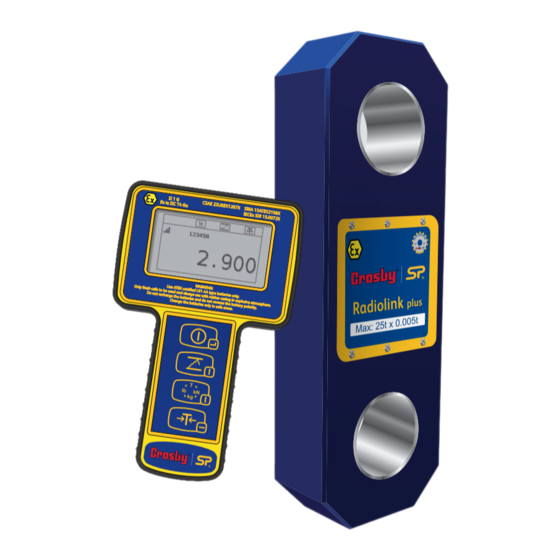 Crosby RLP Atex 15ATEX2195X Operating Instructions Manual