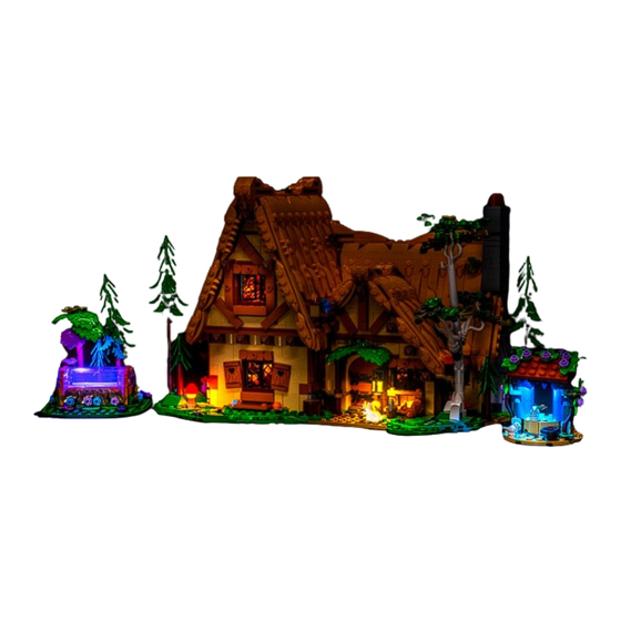 LIGHT MY BRICKS LEGO SNOW WHITE AND THE SEVEN DWARFS' COTTAGE Installation Manual