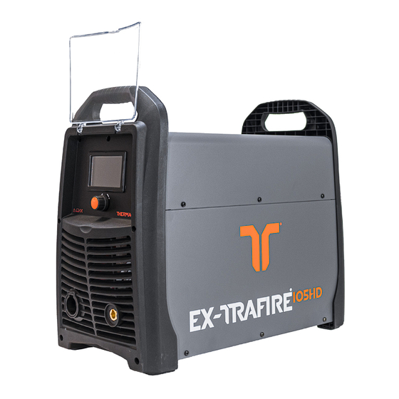 THERMACUT EX-TRAFIRE 105HD Operating Instructions Manual