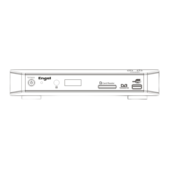 Engel TDT5520 User Manual