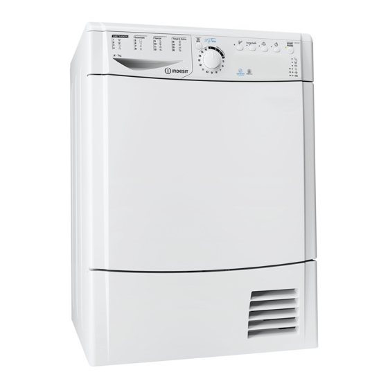 Indesit EDPA 745 A ECO Instruction Manual