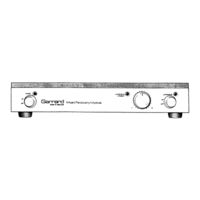 Garrard MRM101 Service Information