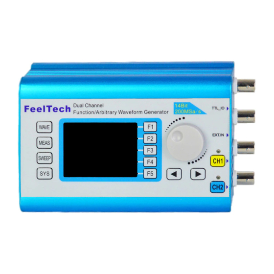 FeelTech FY2300 series User Manual