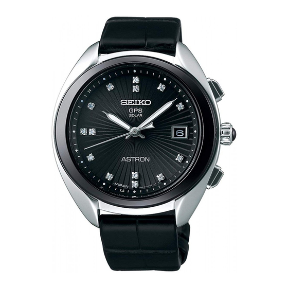 Seiko hot sale astron instructions