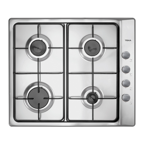 Teka SL P60 4G AI AL Installation Instructions And Recommendations For Use And Maintenance