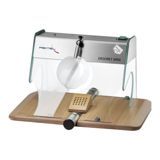 REITEL ERGORET MINI Operating Instructions Manual