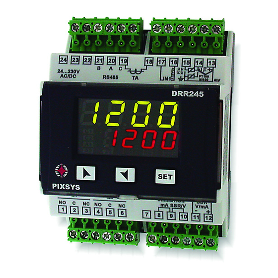 Pixsys DRR245 User Manual