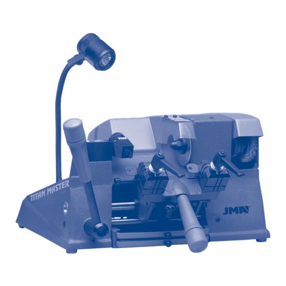 JMA TITAN MASTER Instruction Manual