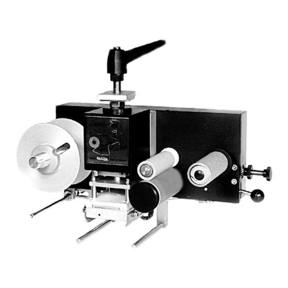 ELMOPRINT M 80-0 Original User Manual