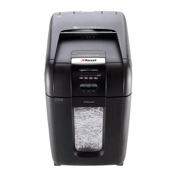 Rexel AUTO+300X Start Here Manual