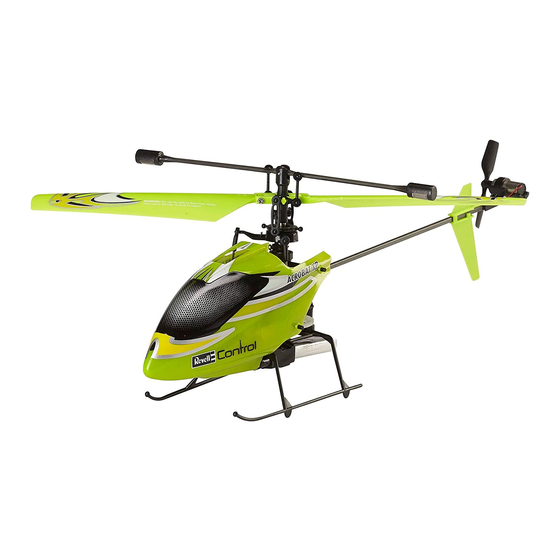 Revell Control SINGLE ROTOR HELICOPTER ACROBAT XP User Manual
