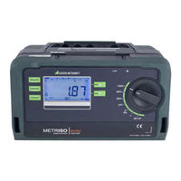 Gossen MetraWatt METRISO TECH Operating Instructions Manual