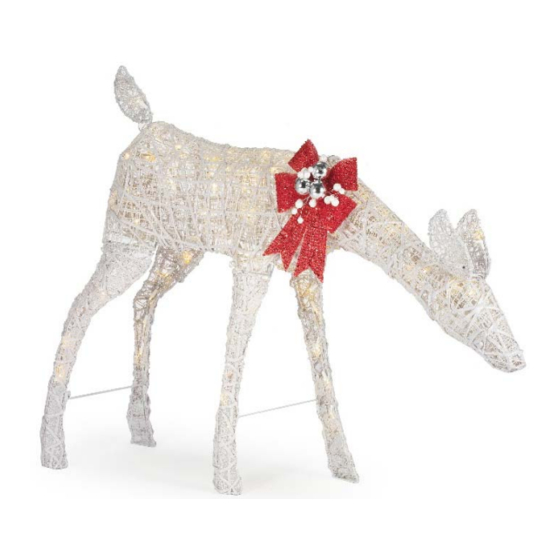Home Accents Holiday TY404-1911 Assembly Instructions