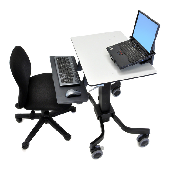 Ergotron TeachWell Mobile Digital WorkSpace Assembly Instructions Manual