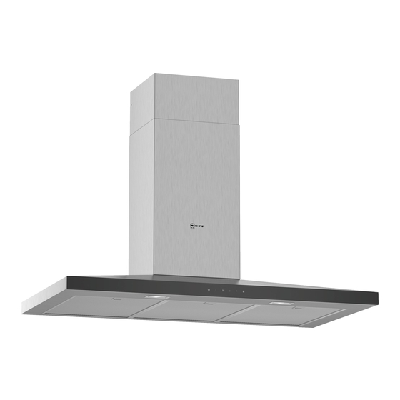 NEFF D94QFM1N0B Instructions For Installation And Use Manual