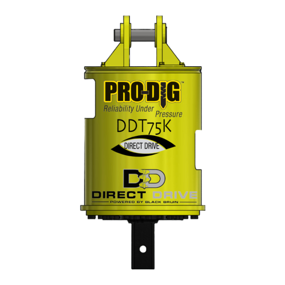 Pro-dig DDT75K Instruction Manual
