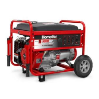 Homelite HG5000 Series Replacement Parts List Manual