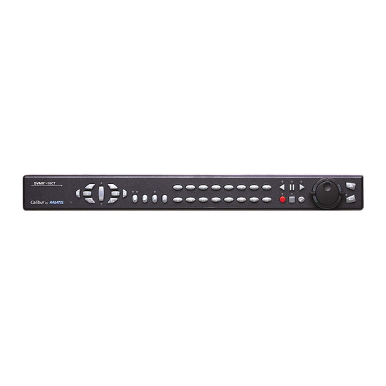 KALATEL Calibur DVMRe Triplex User Manual