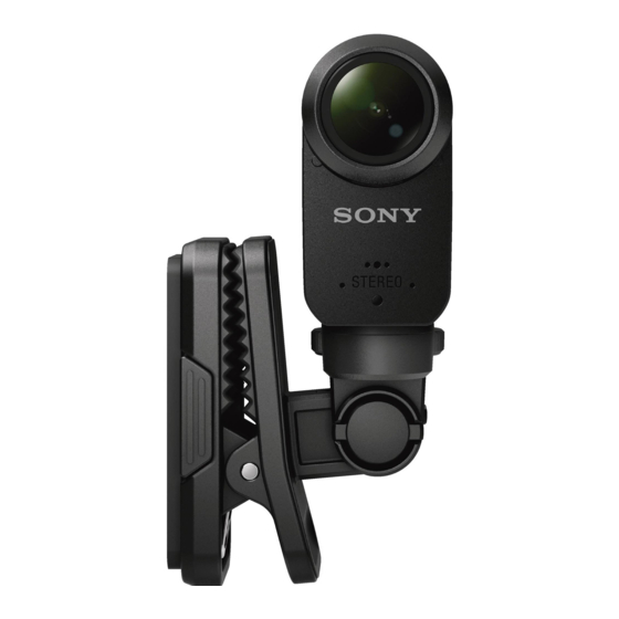 Sony AKA-CAP1 Operating Instructions