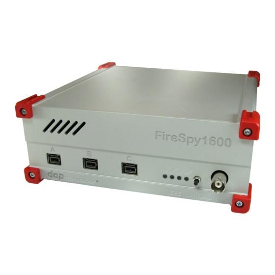 DAP Technology FireSpy 1600 Quick Start Manual