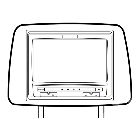 Audiovox HR7010PKG Installation Manual