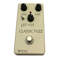 Byoc Classic Fuzz Instructions Manual