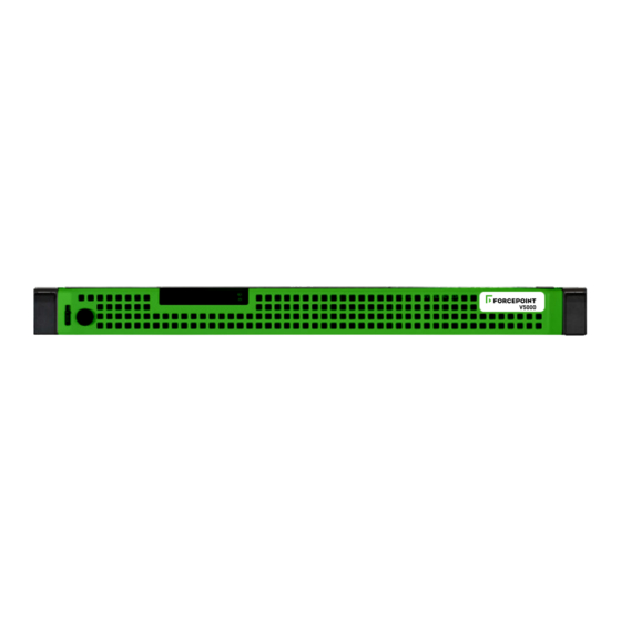 Forcepoint V5000 G2 Quick Start Manual